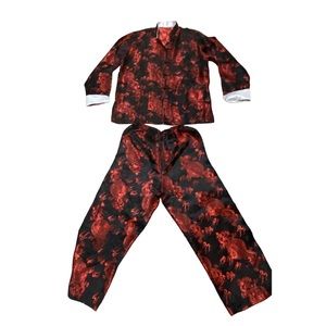 Men’s Satin Dragon Costume 2 pieces size M